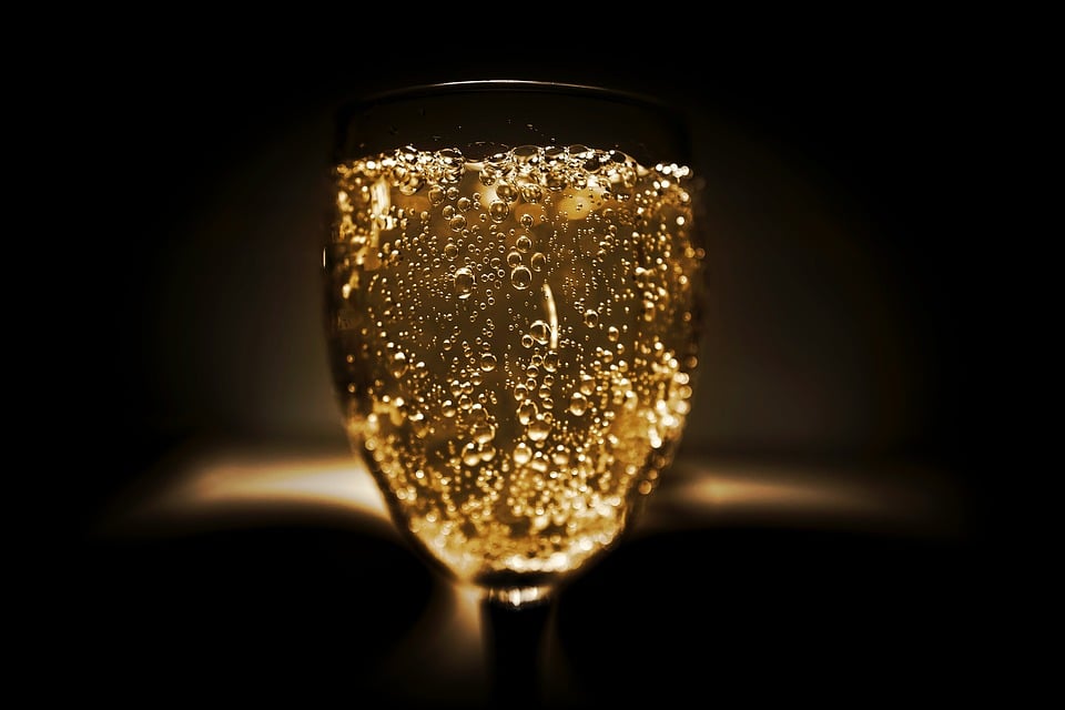 champagne bobler