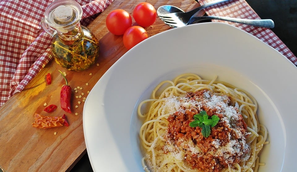pasta bolognese